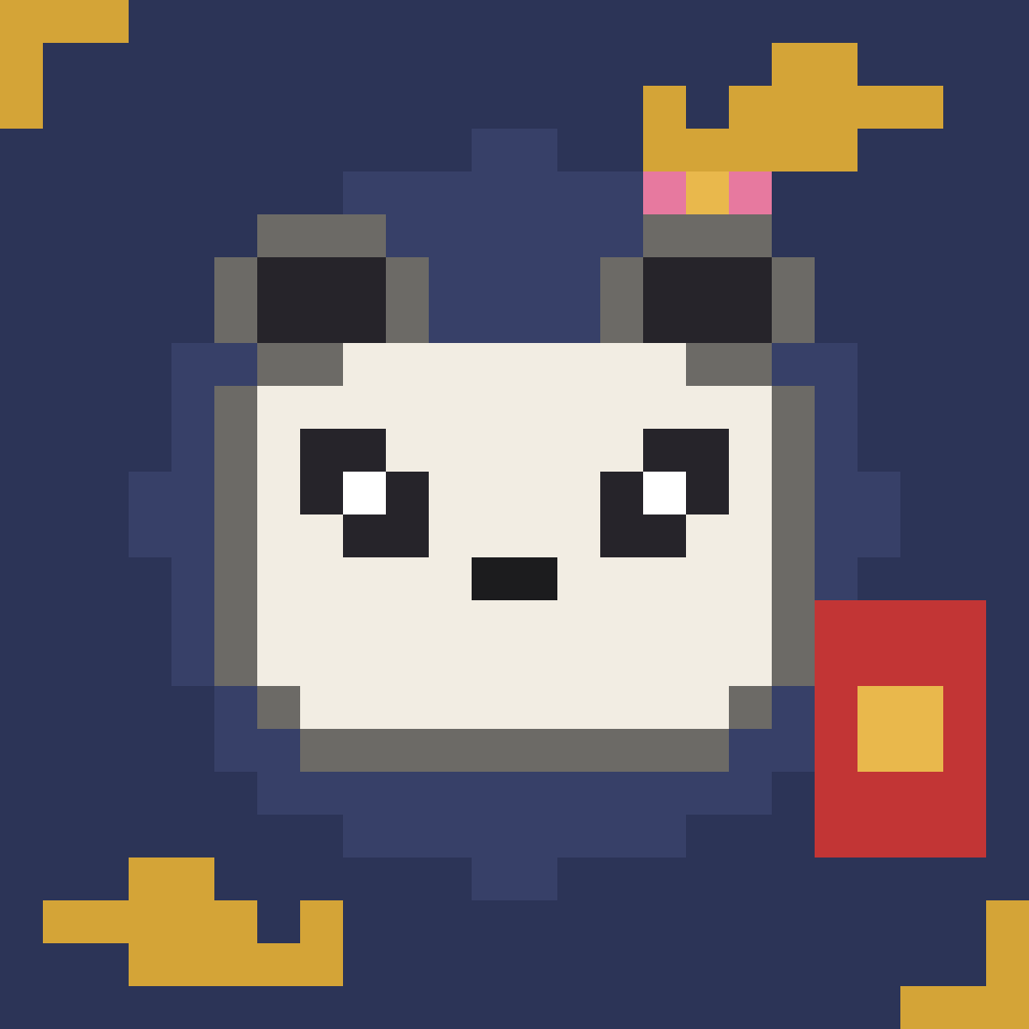 BAOBAO #102 像素熊猫