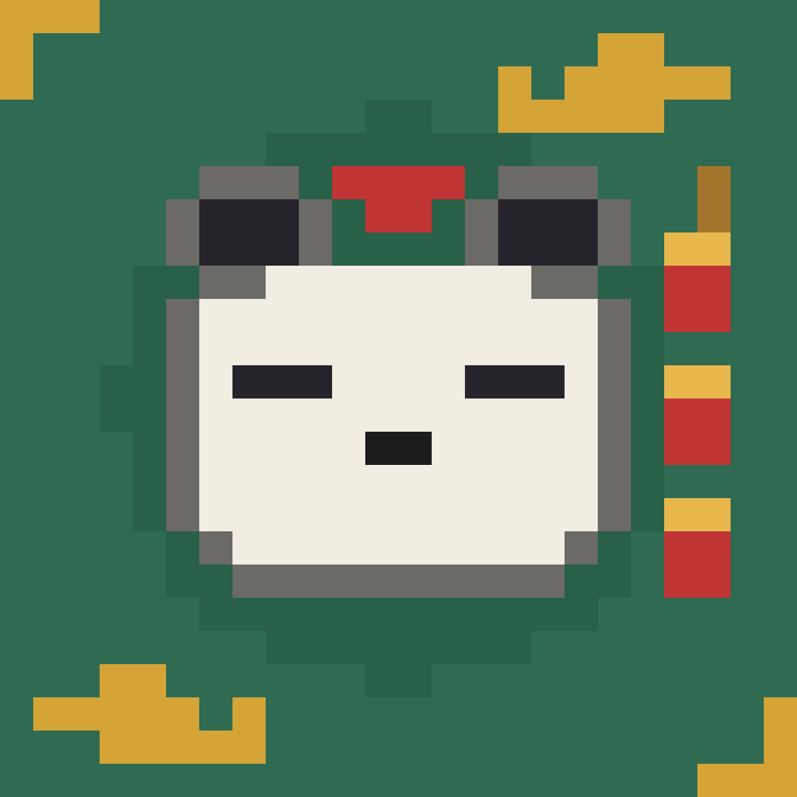 BAOBAO #108 像素熊猫
