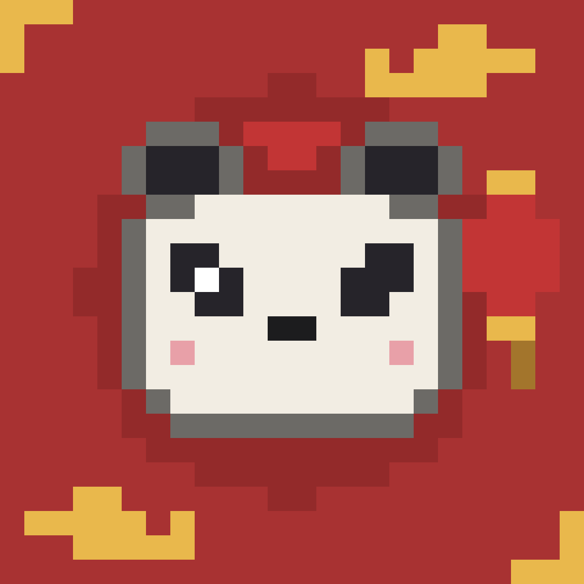 BAOBAO #111 像素熊猫