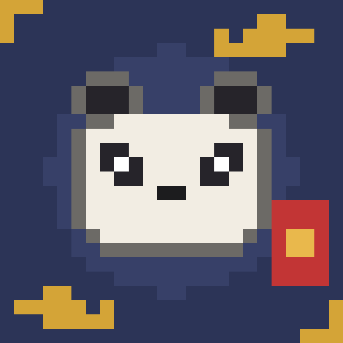 BAOBAO #121 像素熊猫