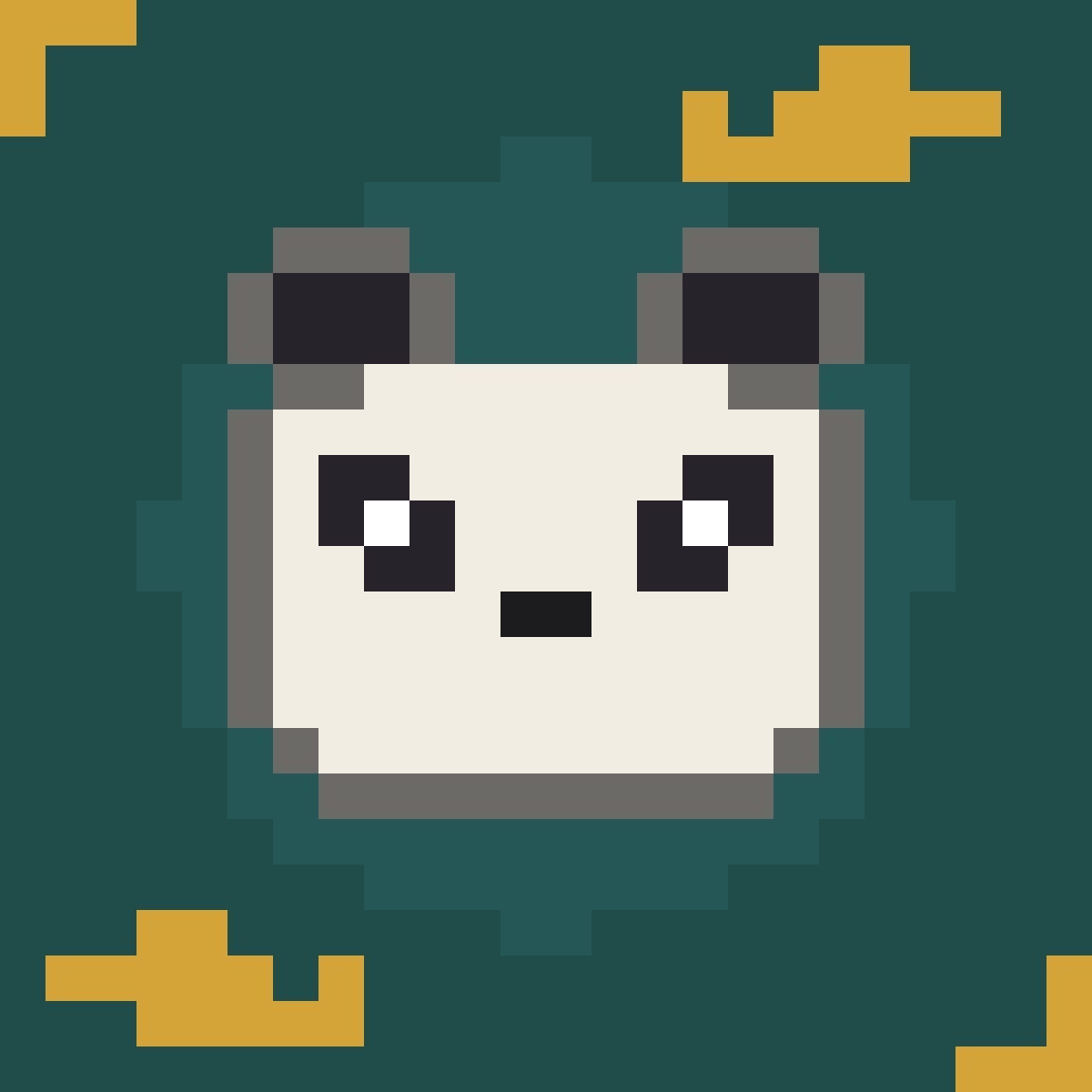BAOBAO #124 像素熊猫