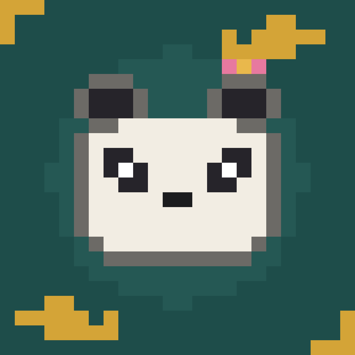 BAOBAO #014 像素熊猫