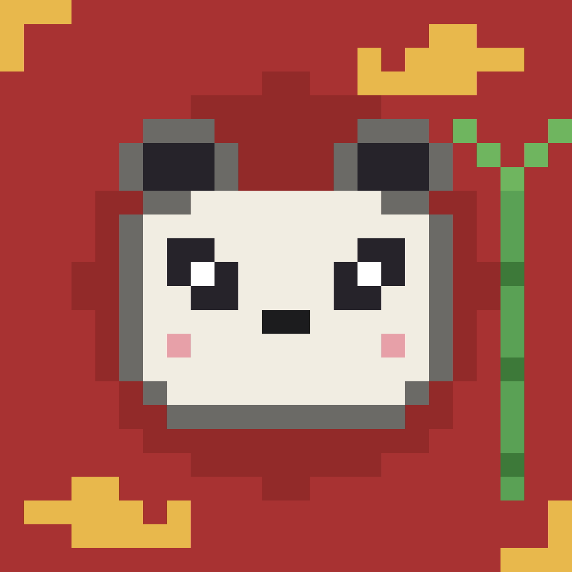 BAOBAO #022 像素熊猫