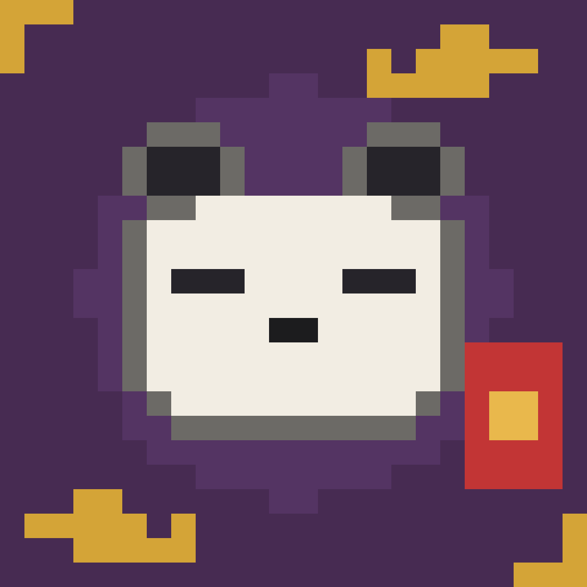 BAOBAO #023 像素熊猫