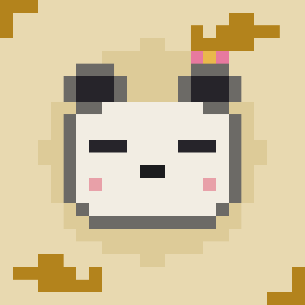 BAOBAO #036 像素熊猫
