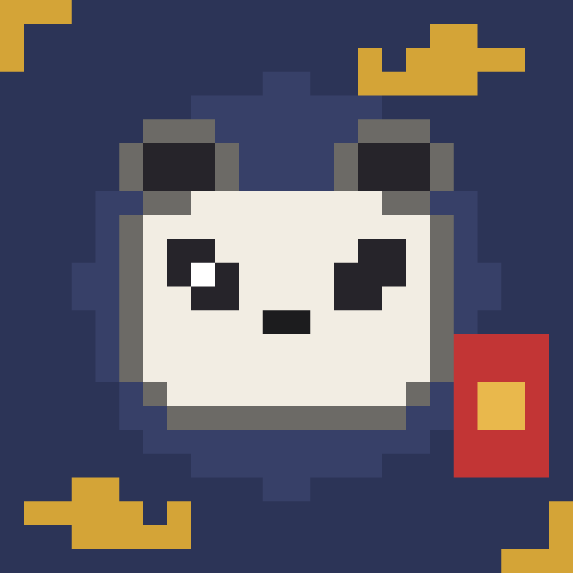 BAOBAO #040 像素熊猫