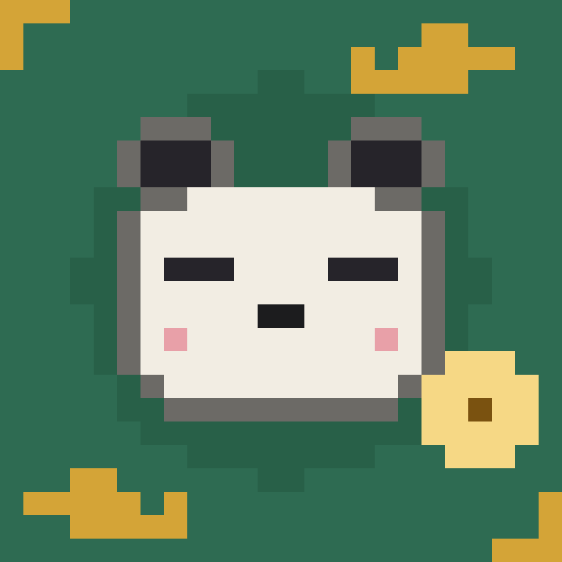 BAOBAO #049 像素熊猫