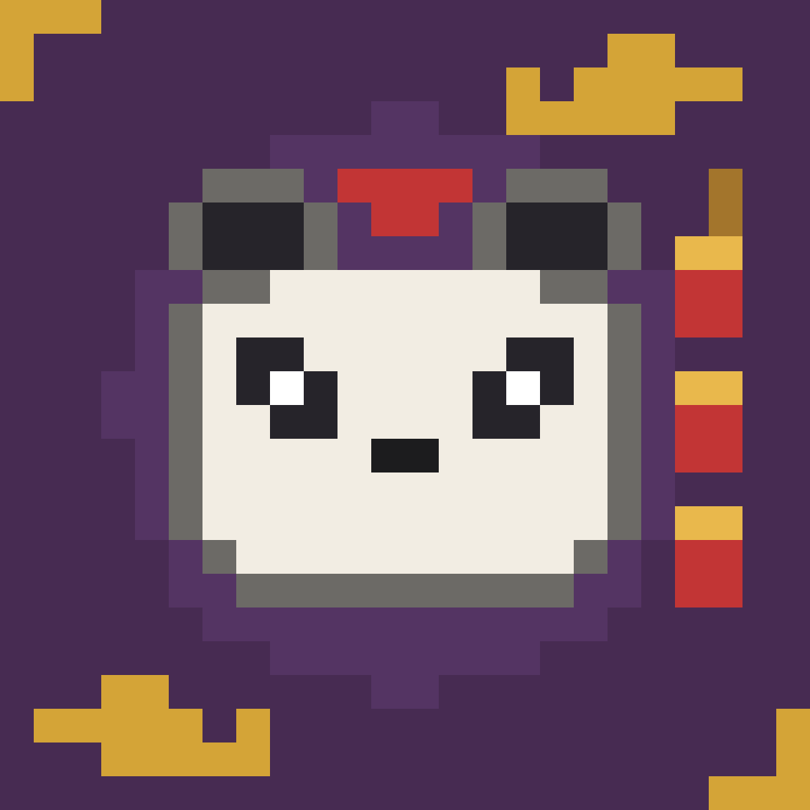 BAOBAO #058 像素熊猫
