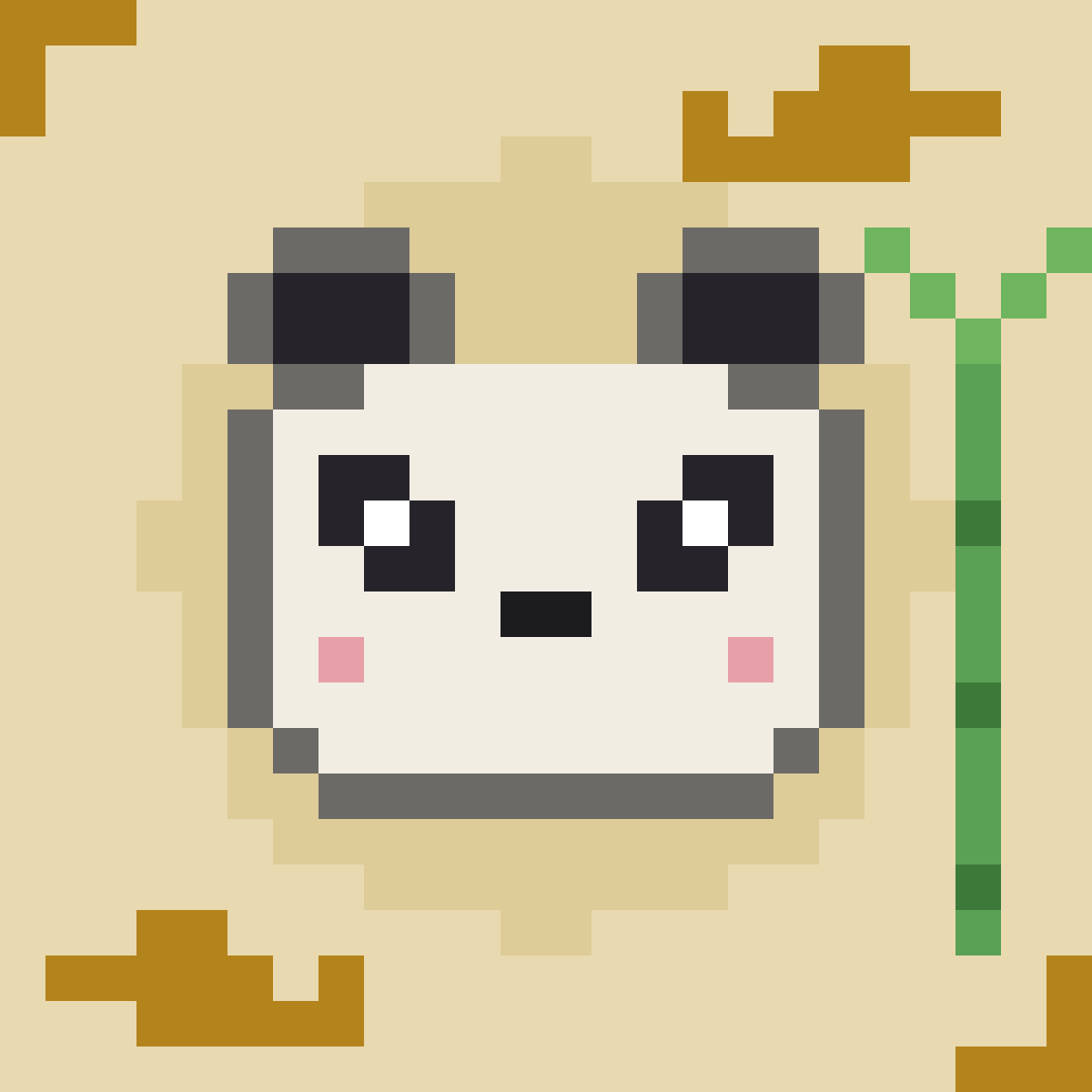 BAOBAO #069 像素熊猫