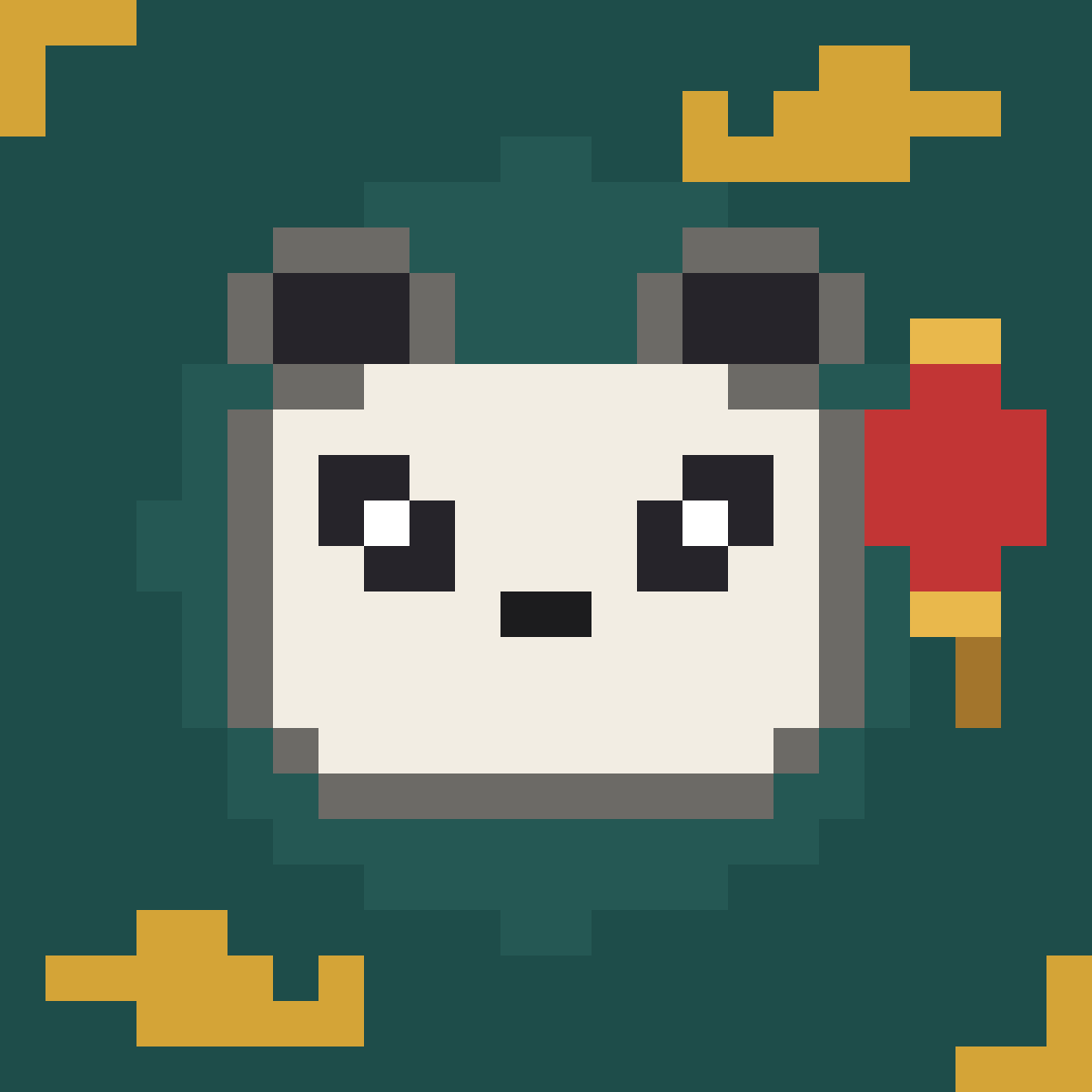 BAOBAO #086 像素熊猫