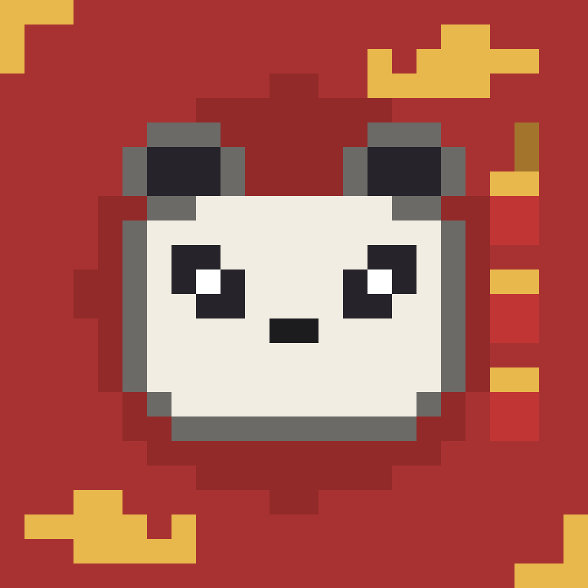 BAOBAO #087 像素熊猫
