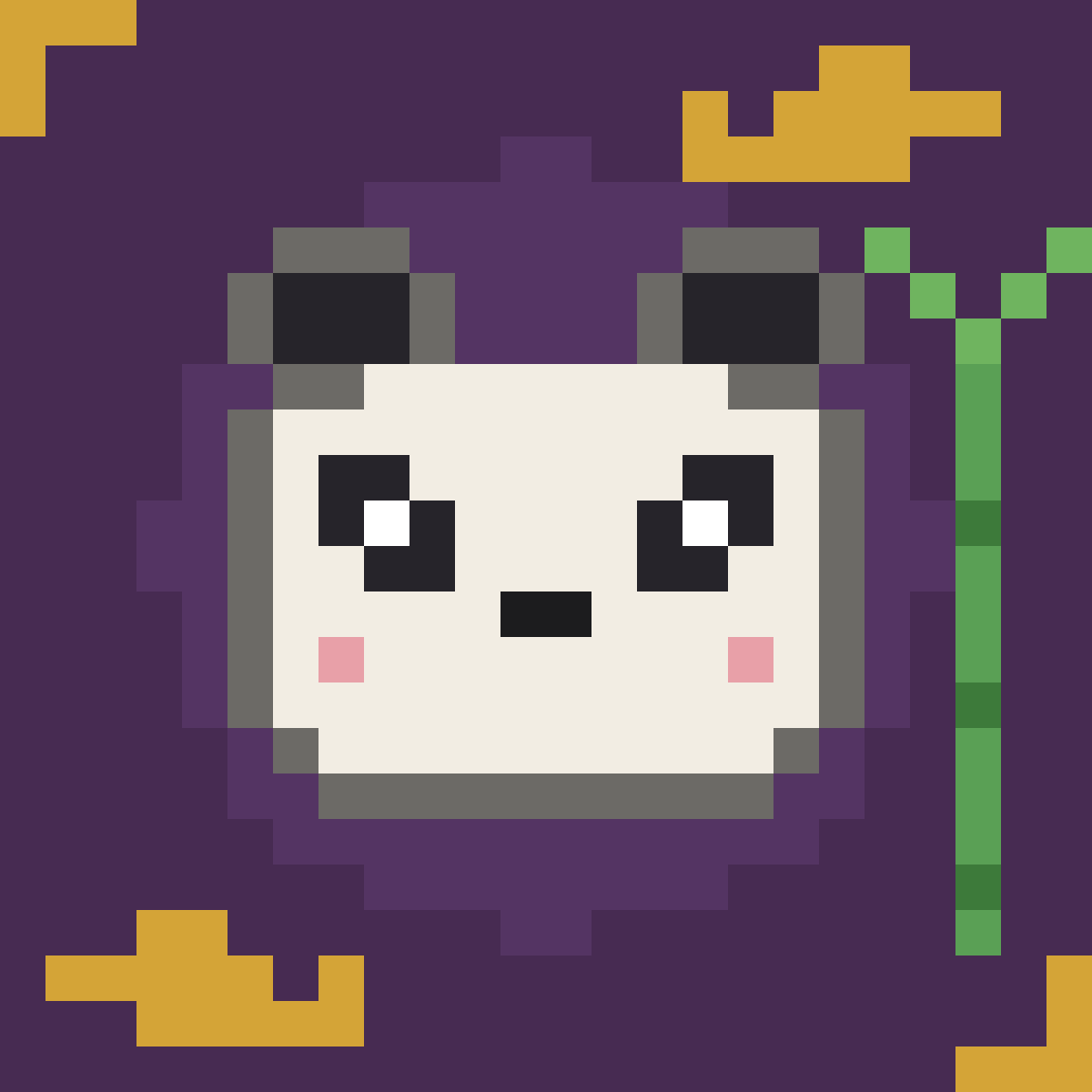 BAOBAO #089 像素熊猫
