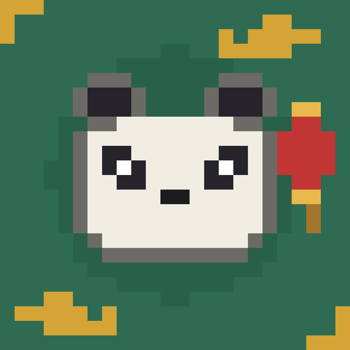 BAOBAO #095 像素熊猫